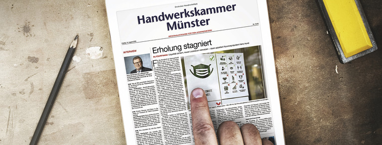 Anzeige Das Deutsche Handwerksblatt als Digitalpaper